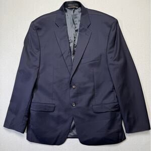 Ralph Lauren Men's Modern-Fit Stretch Wool Suit Jacket  42S blue  $450